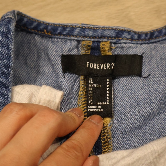 Forever 21 Denim Vest - Picture 5 of 6